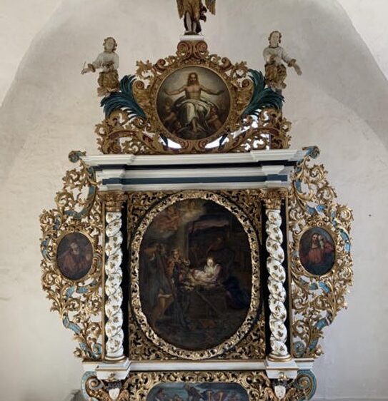 Altar der Dorfkirche Schloen